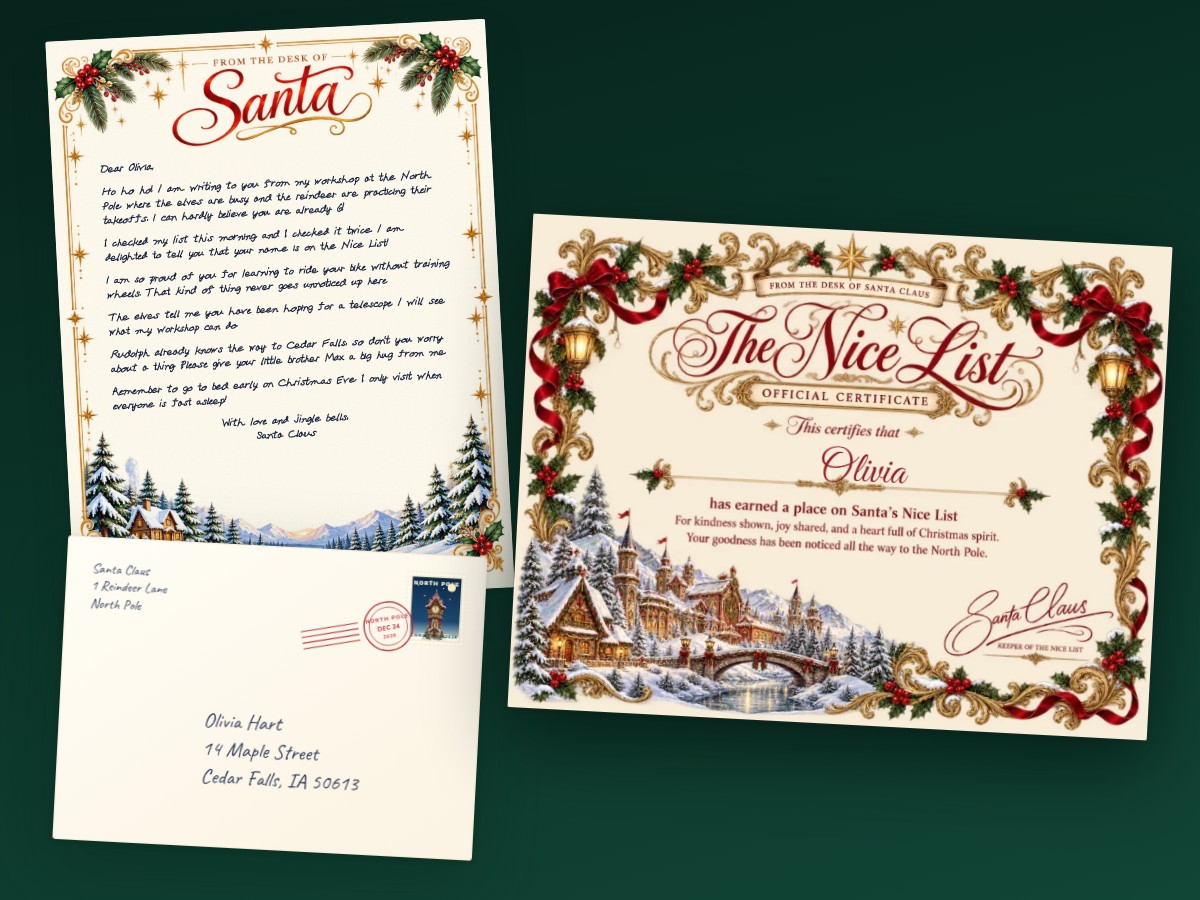 The Nice List Package: what arrives